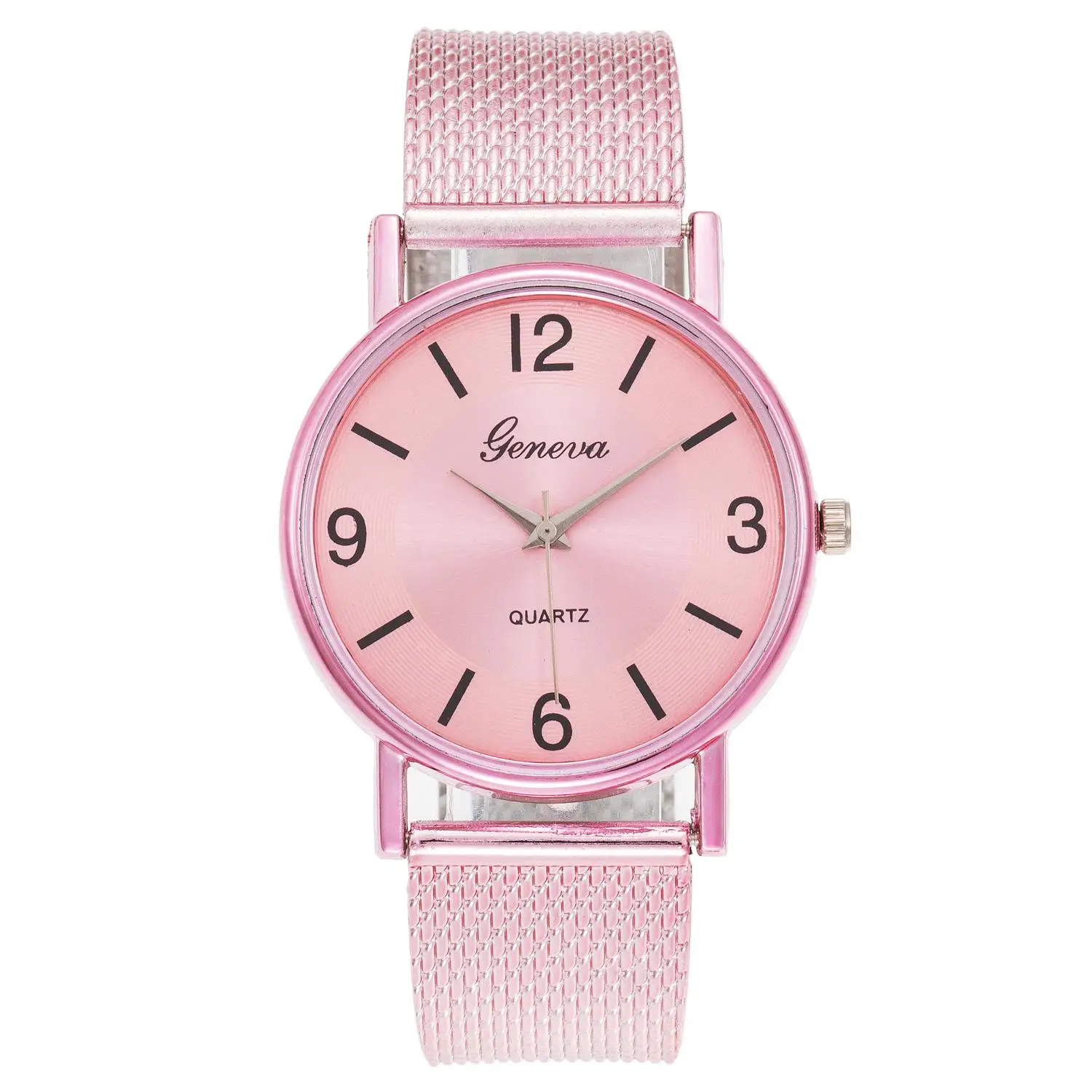 New soft mesh band simple digital electronic watches for men and women suitable unisex casual v women's