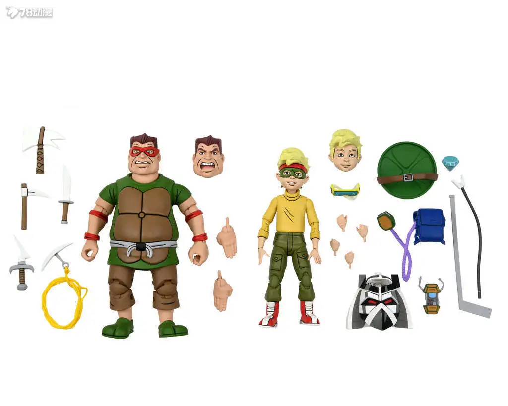 Фигурки Черепашки-ниндзя NECA Черепашки-подростки TMNT разбивающие Черепашки