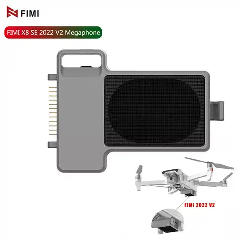 Оригинальный Радиоуправляемый Дрон FIMI Megaphone аксессуары для Xiaomi FIMI X8 SE 2022 V2 Запчасти для самолета громкоговоритель микрофон