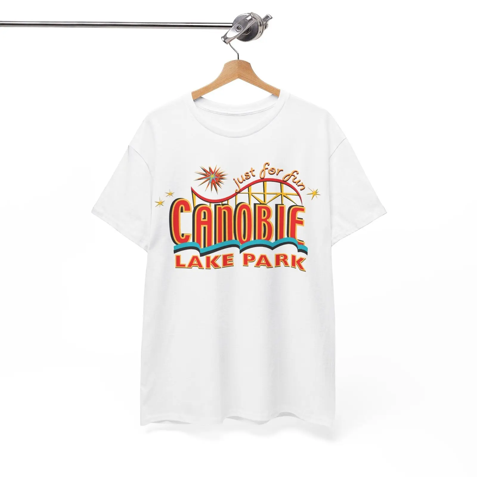 Тяжелая хлопковая футболка New Хэмпшир The Merch с принтом каноби озеро парк