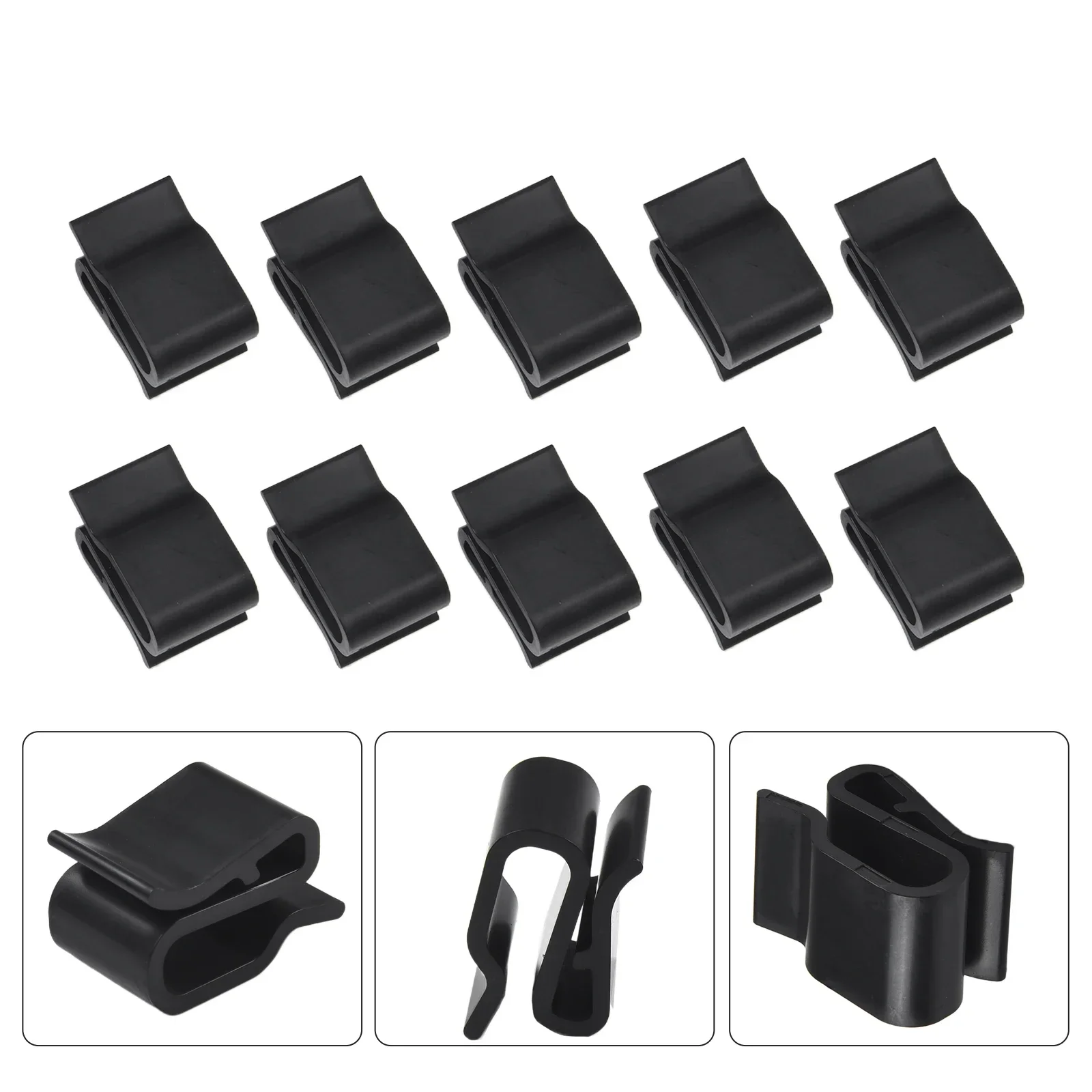 Фотогальванический зажим для кабеля 100 шт. солнечной панели пластиковый провода