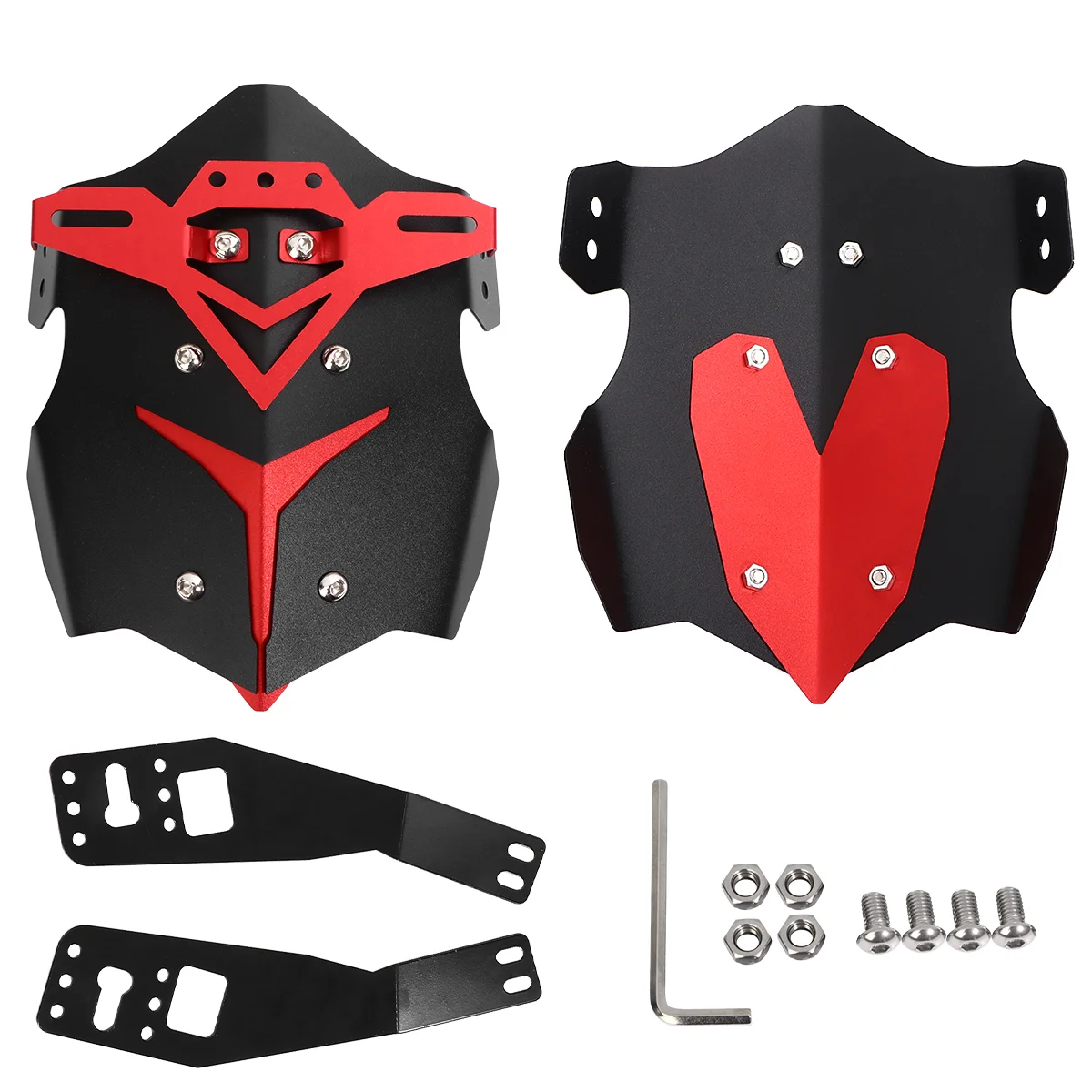 

Motorcycle Motor Mudguard Mud Rear Front Guard Motorbike Tire Dashboard Shield Extension Frame Bumper Catch Water Hugger Pad