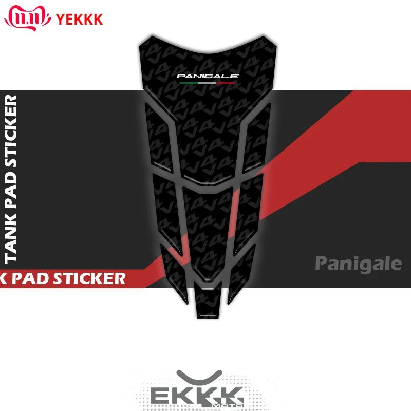 

For DUCATI Panigale V4S V4R V4 V4SP V2 V2R Motorcycle Fuel Tank 3D Protection Sticker Decal Panigale LOGO V4