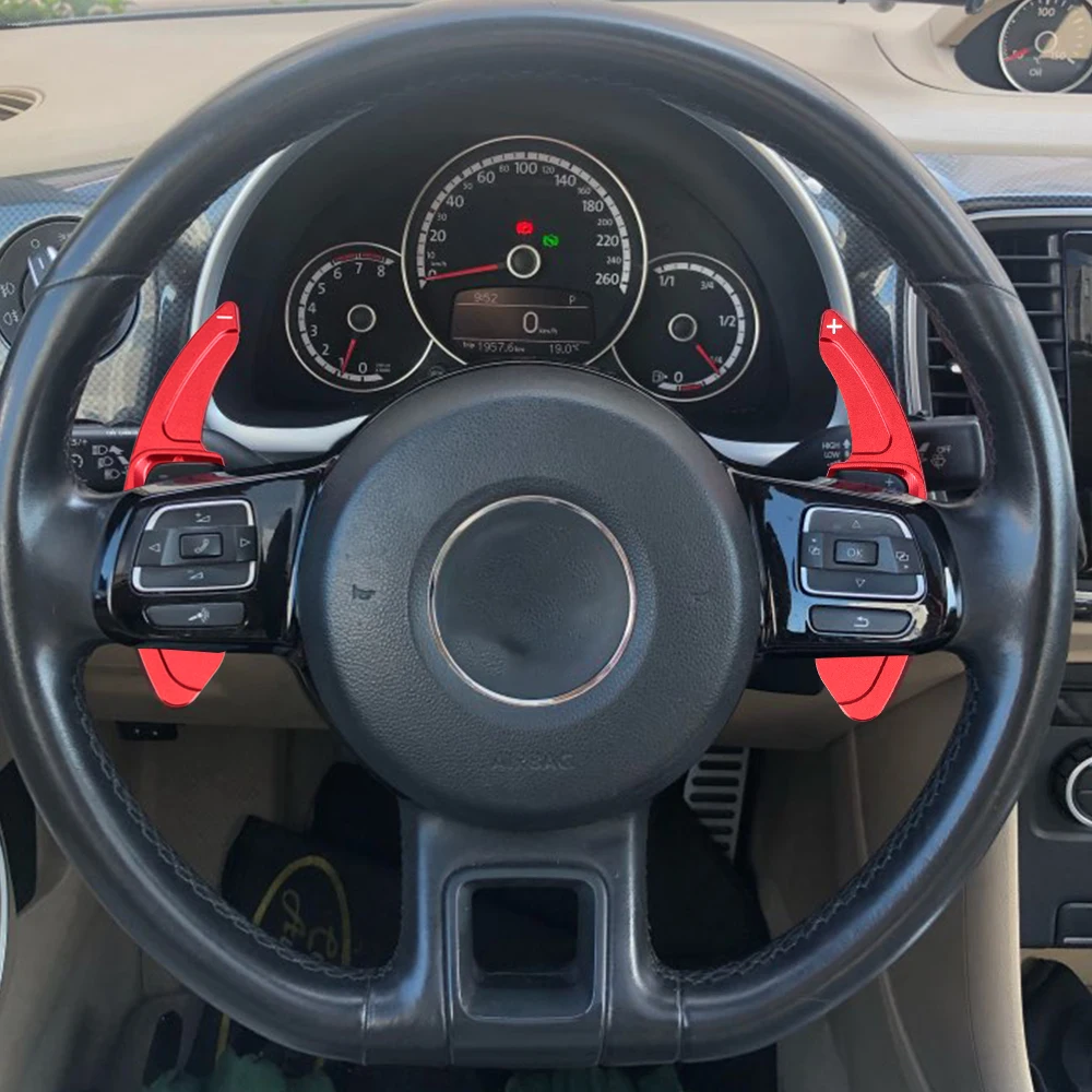 Сменная накладка на рулевое колесо для VW Golf 5 6 MK6 GTI R MK5 Passat B6 B7 CC Polo Sharan Tiguan 2 шт. |