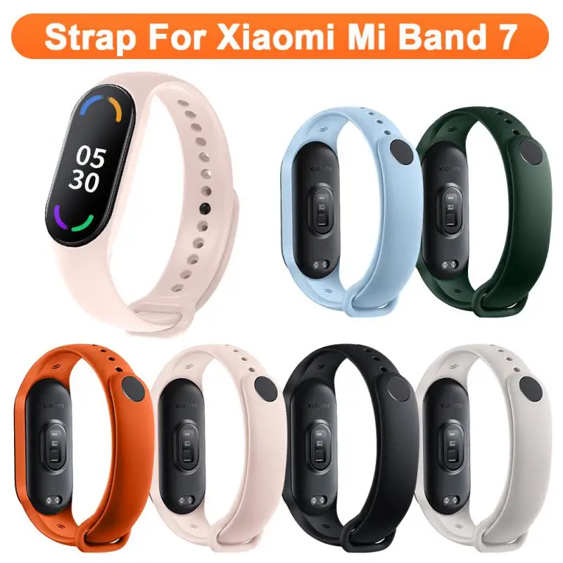 

TPU Strap For Xiaomi mi band 7 Smart Bracelet Watch Band Replacement Wristband Wirst Strap For Xiaomi band 7 Accessories