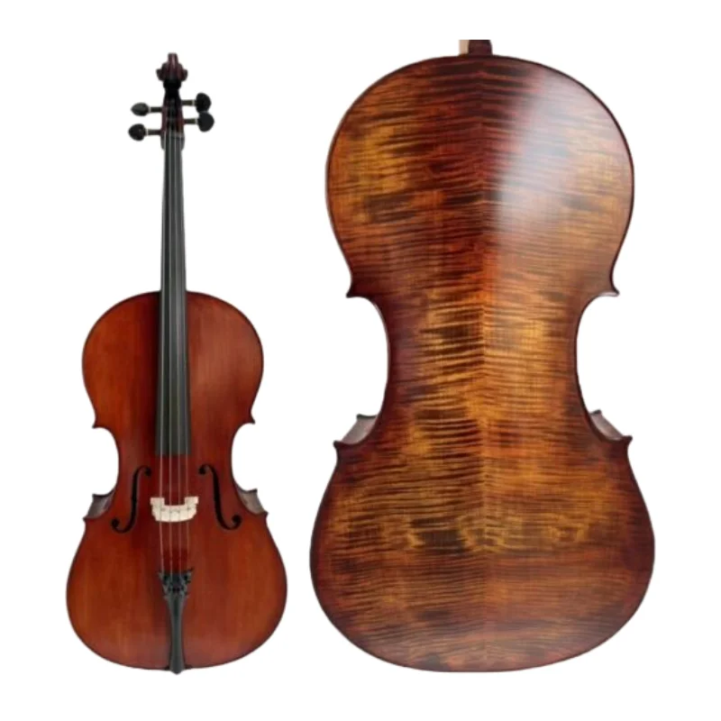 

Фирменная песня Strad style, профессиональная Виолончель Master 4/4, модель Stradivarius #15654