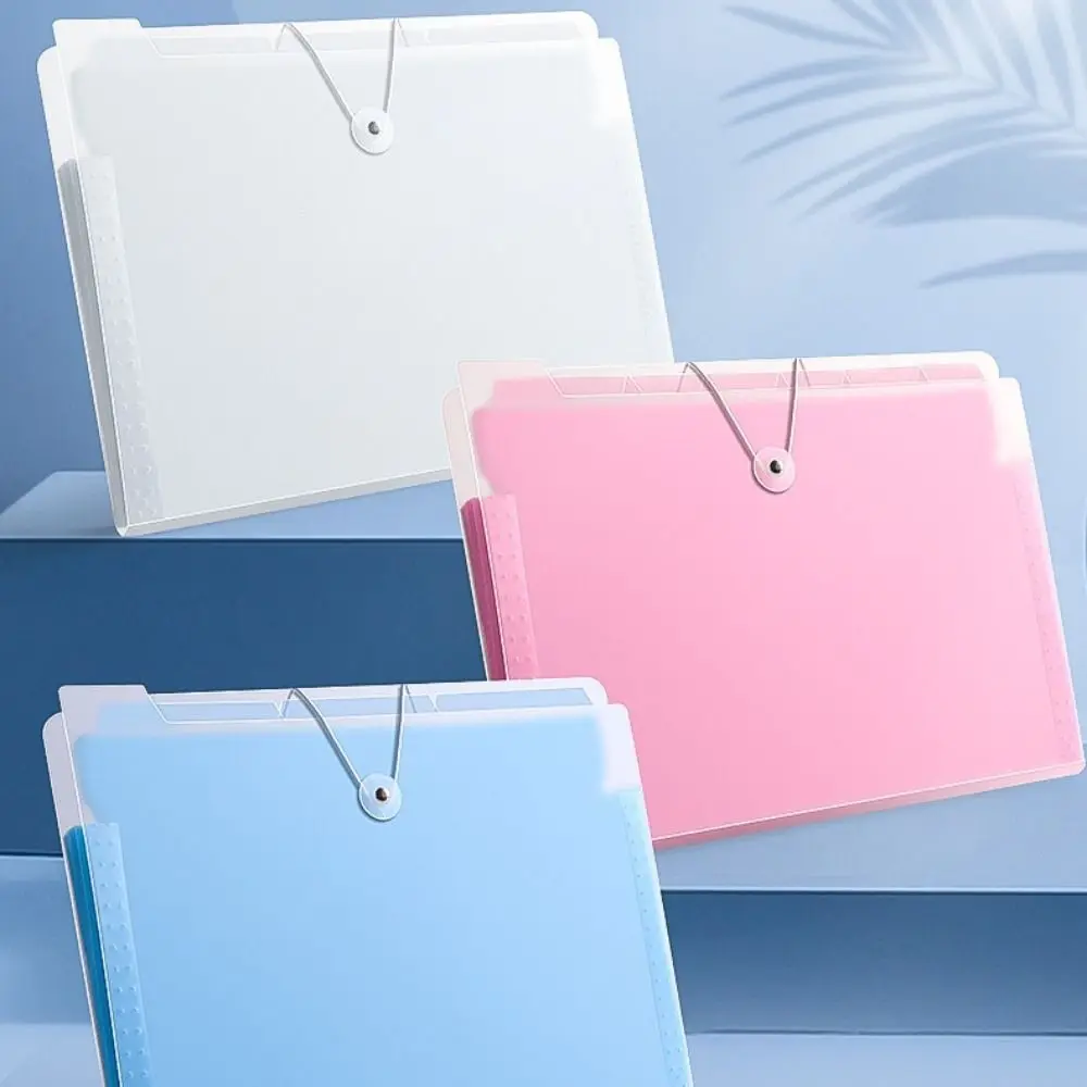 Папка для файлов формата А4 4/8/12 карманов папка хранения тестовой бумаги