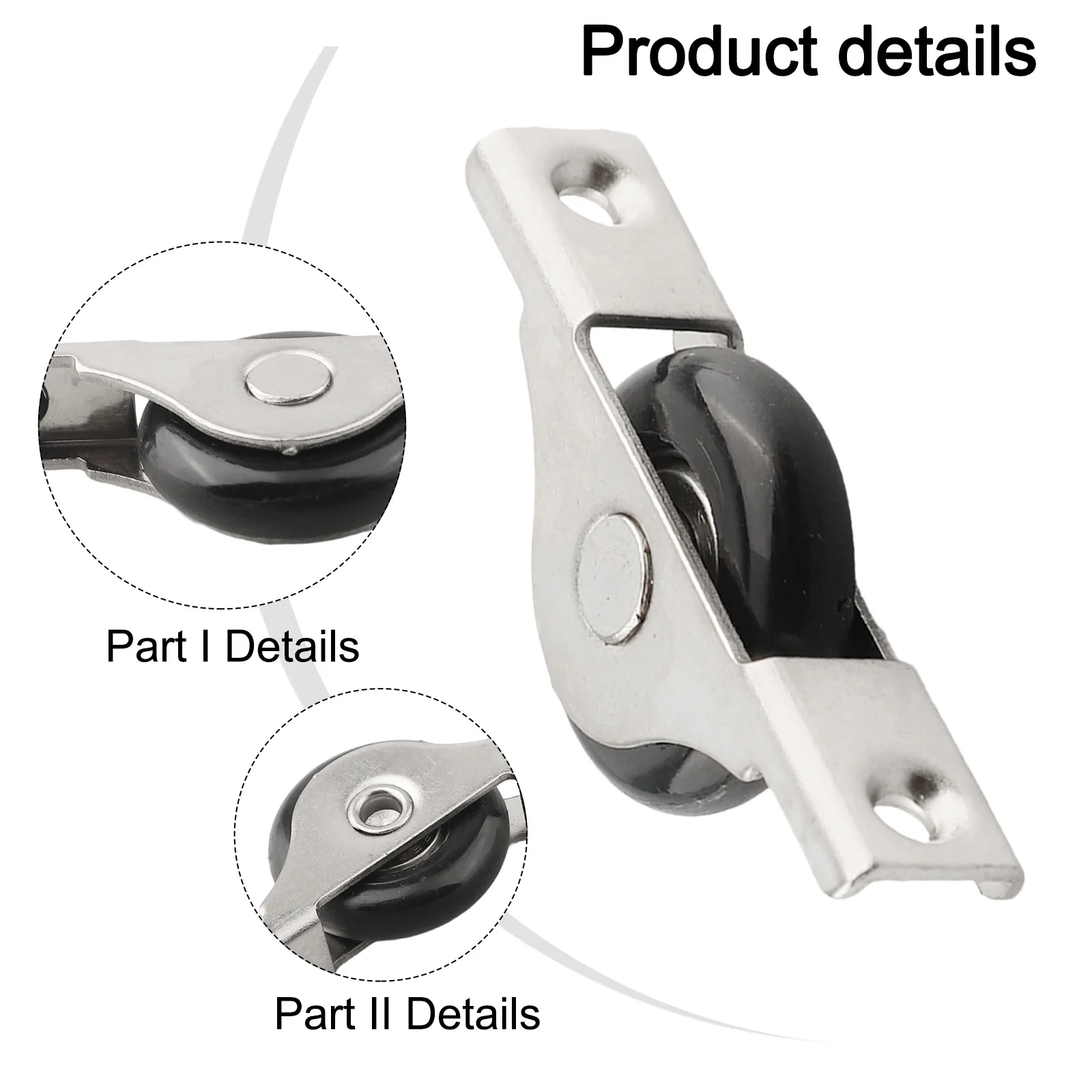 Нейлоновые дверные колеса Ролики для дверей шкафа Удобство и надежность