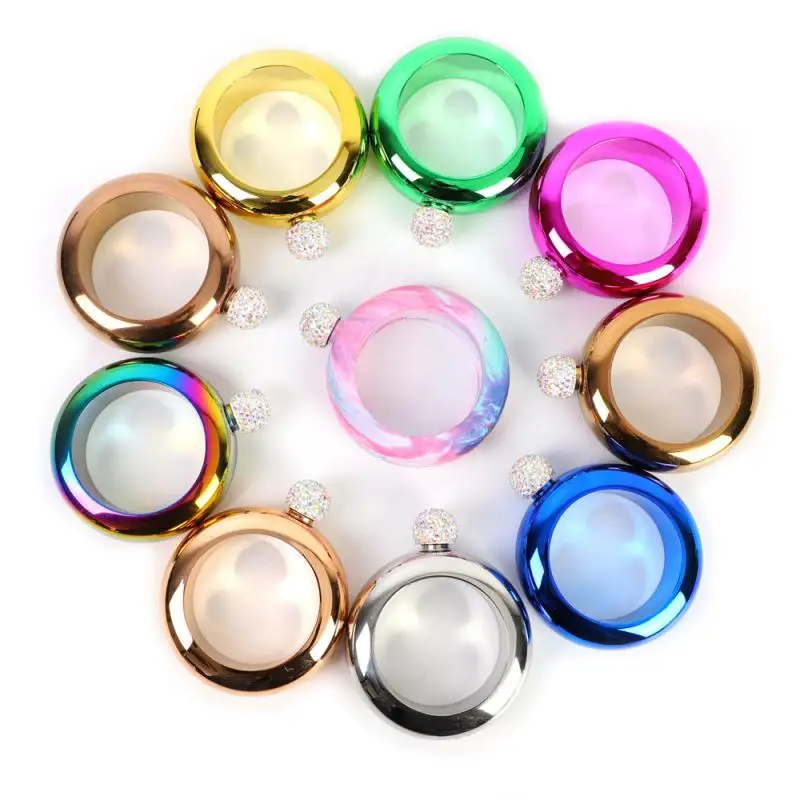 

Фляга из нержавеющей стали для виски и водки, 3,5 унции/100 мл