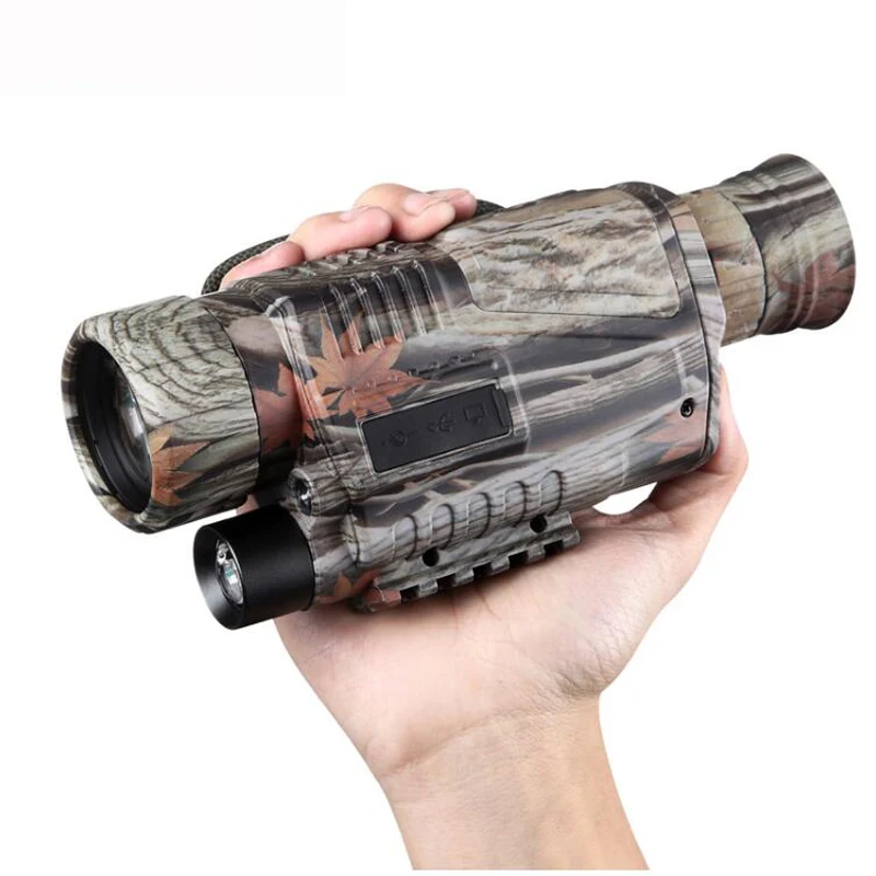 

5x40 Infrared Digital Night Vision Trail Camera 4K Monocular Telescope Night Device 5MP Image Video Recorele Scope For Hunting