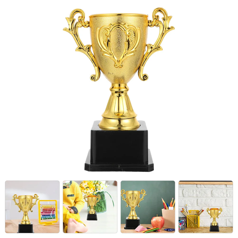 

Winner Trophy School Plastic Game Competition Contest Reward Children Sports Award Toy
