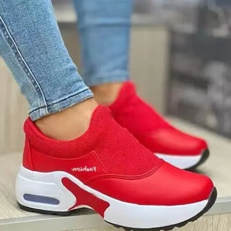

Womens Sneakers Casual Shoes Ladies Platform Shoes Female Platform Shoes Mesh Breathable Mesh Comfort Outdoor Women Shoes Tennis