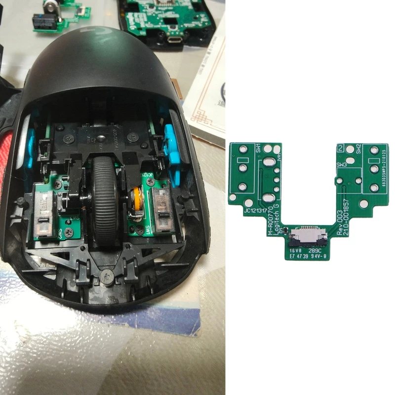 

Микро-кнопка верхняя материнская плата для клавиатуры для GPro Беспроводные мыши верхняя боковая мышь материнская плата