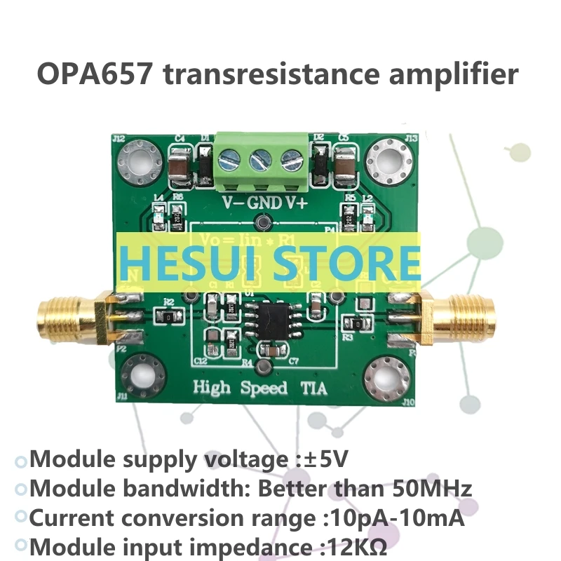 Высокоскоростной APD фотоэлектрический датчик обнаружения OPA657