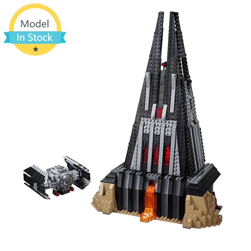 

MOC For 75251 Edifice Black Warrior Castle Building Blocks Kit Architectur Tower Bricks Assemble Toys For Kids Birthday Gifts