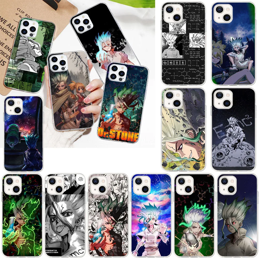 UR-23 Dr Stone Silicone чехол для Moto G52 G42 G32 G23 G22 G14 G84 E32 G62 G04 G24 G72 G71 G73 G34 G20