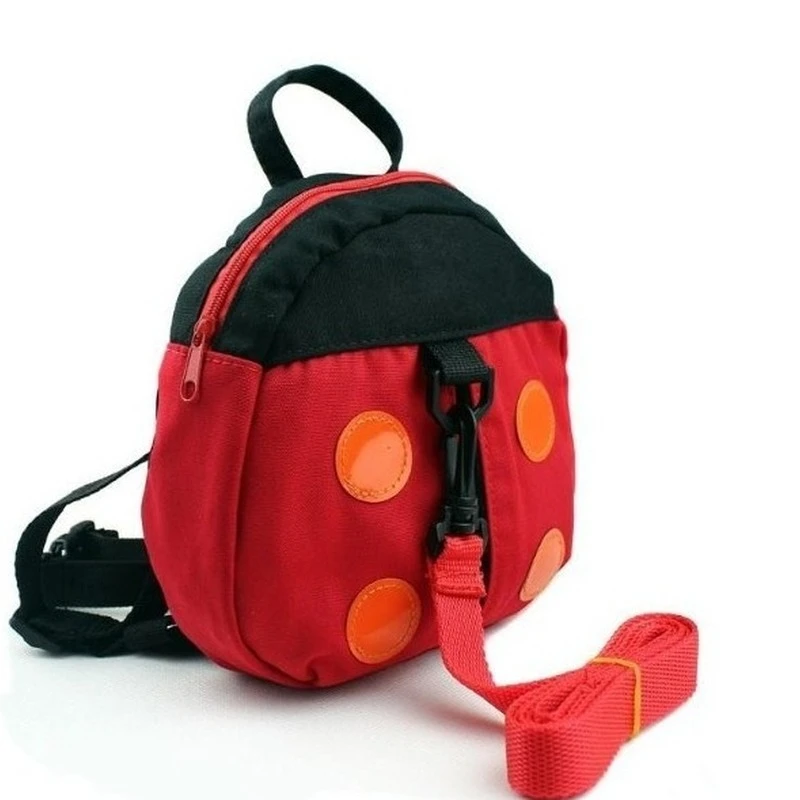 Baby Carrier Backpack Walking Belt Bag Harness Leashes Bags Kids Safety Learning Walk Handbag Children Infant Ladybug Bat