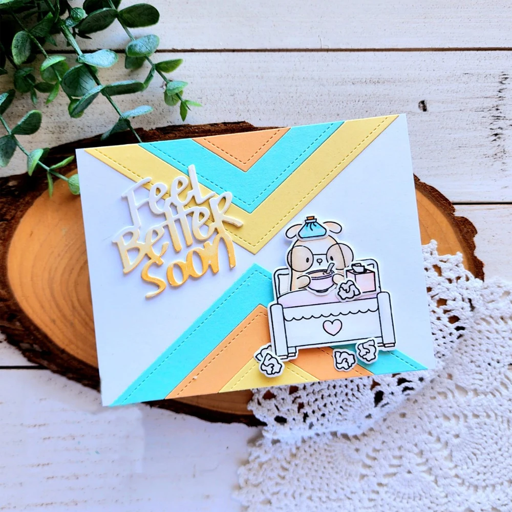 Металлические штампы для изготовления карточных альбомов: Цветочное облако