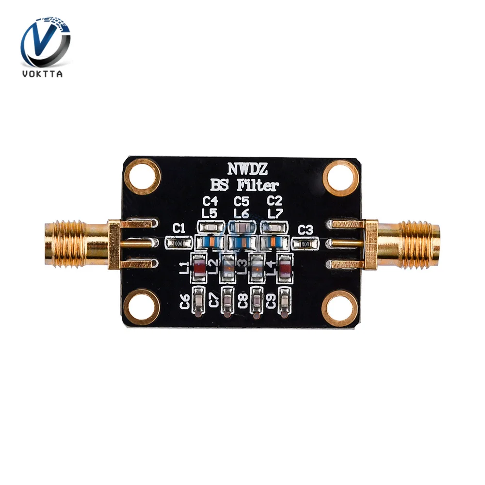 

FM 88-108M Band Stop Filter Passive Notch Filter FM Interference Proof Filter BSF 100MHz Frequency Signal Interference