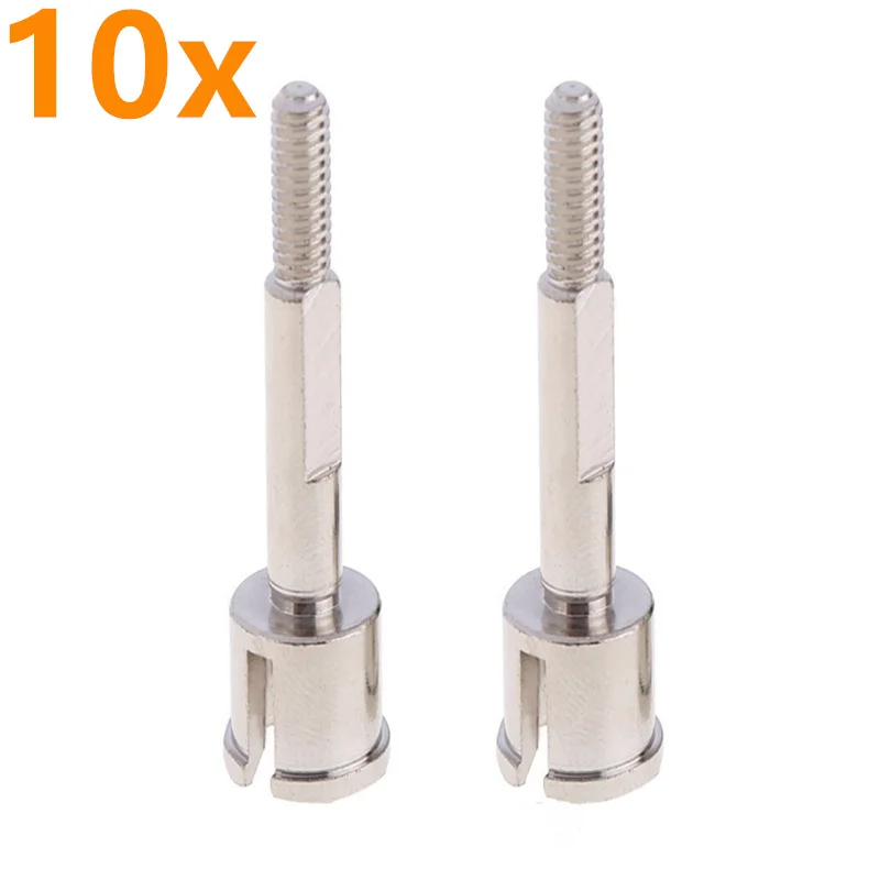 

10Pieces HSP 08064 Steel Wheel Axle For 1/10th RC Model 4WD Car Monster Truck 94188