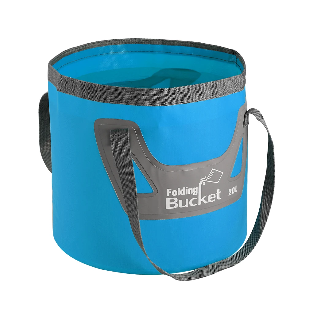 

20L Portable Bucket Water Storage Bag Storage Bag Waterproof Water Bag Fishing Folding Bucket