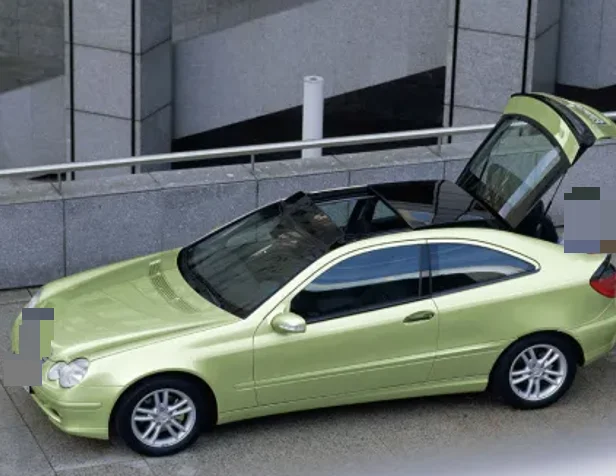Фото 2x демпфер багажника с пружиной для MERCEDES-BENZ C-CLASS CL203/W203 2-дверный купе 2001-2011 задний багажник газовые пружинные стойки подъемная опора №2