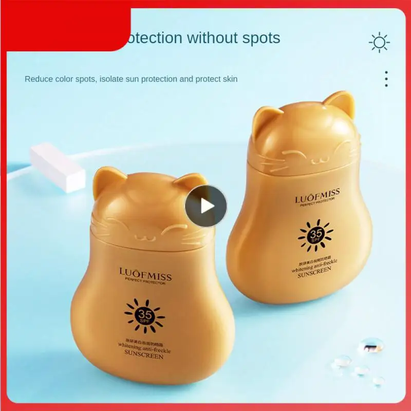 

30ml Sun Block Cream Moderate Size Texture Is Fine Sunscreen The Face Portable Isolation Sunscreen Uv Protection Spf35 Sunblock