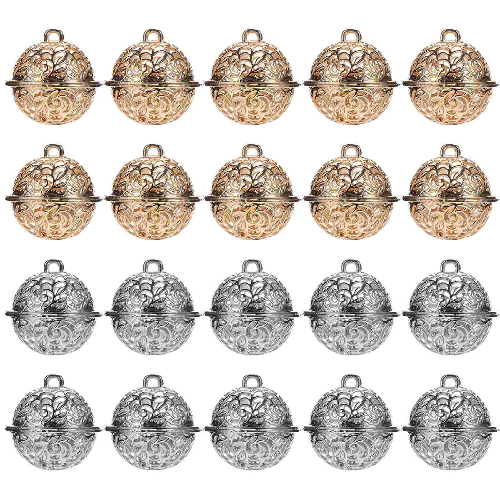 20 шт. рождественский дворец колокольчик полые колокольчики подвесные украшения