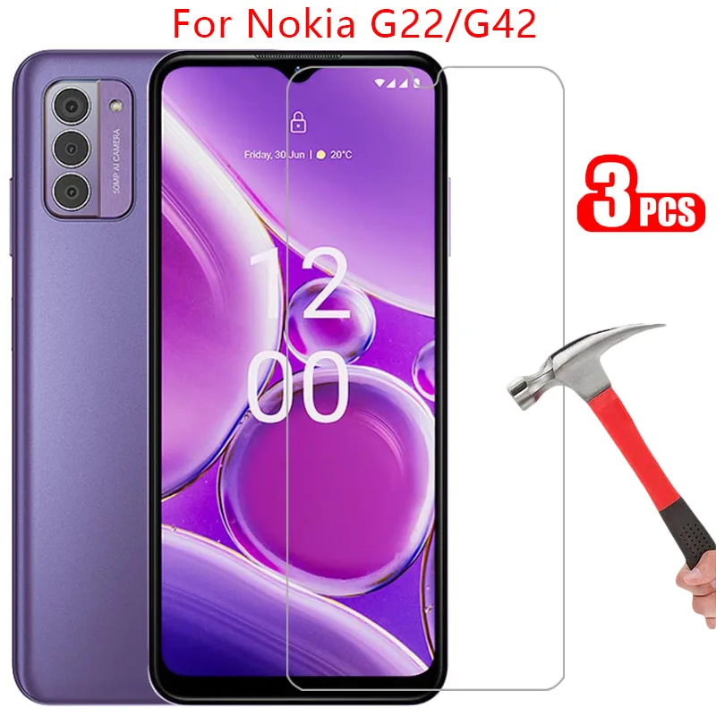 Защитное закаленное стекло для Nokia g22 g42 5g защитная пленка экрана nokiag22 nokiag42 g 22 42 22g