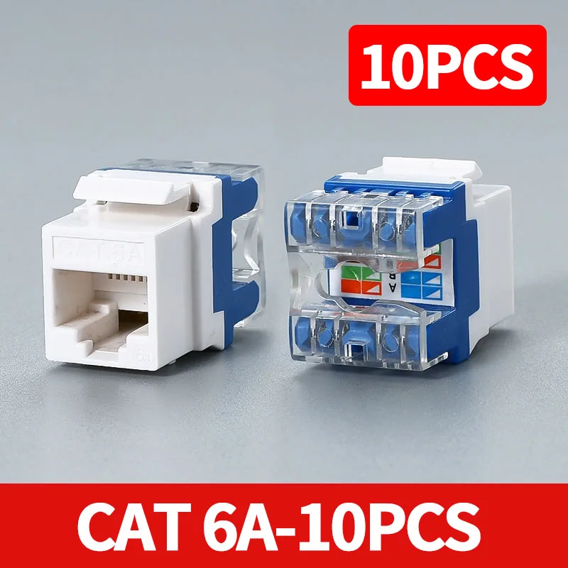 

Розетка сетевого модуля CAT6A RJ45