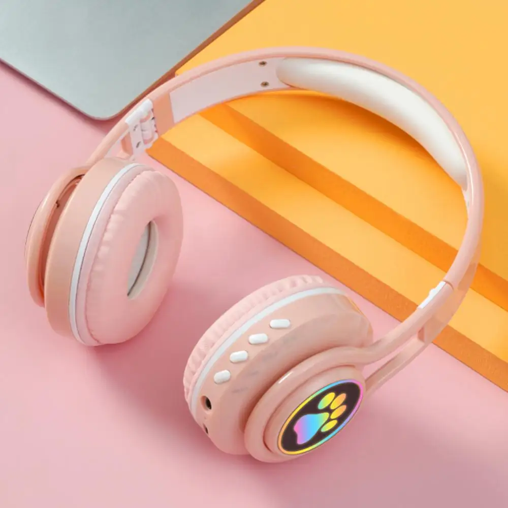 

400mah Wireless Earphone 400h Standby Time Large Capacity Battery Luminous Headphones 6 Colors Tws Earbuds Bluetooth Headset