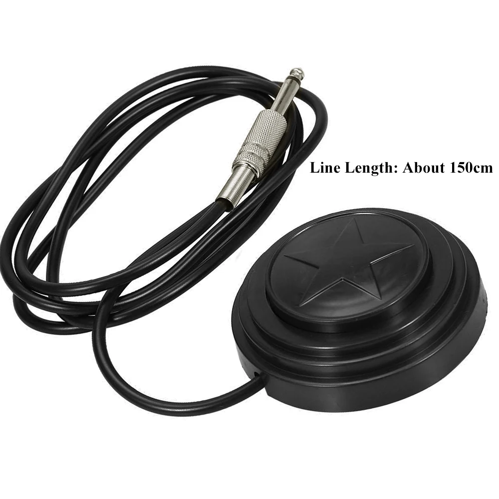 Ножная Педаль Для Татуировки С Зажимом Шнуром Контроллером Питания И Поворотным