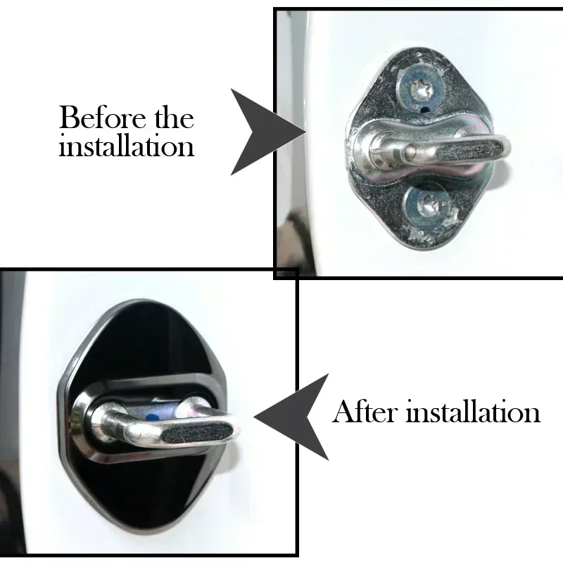 Автомобильные аксессуары крышка дверного замка чехол с эмблемой для Toyota Camry Chr