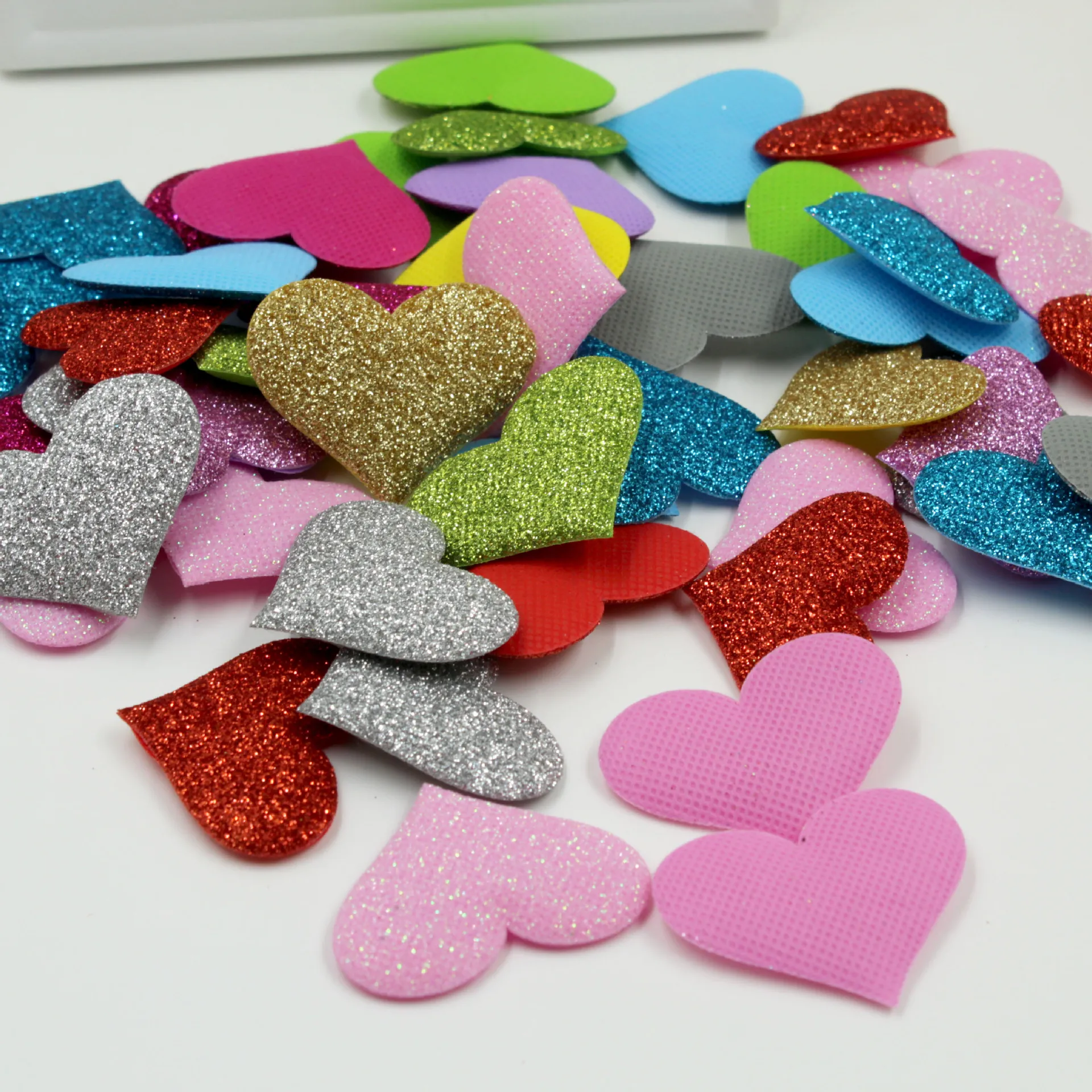 10 шт. блестящие односторонние шпильки для волос с сердечками аксессуары повязка