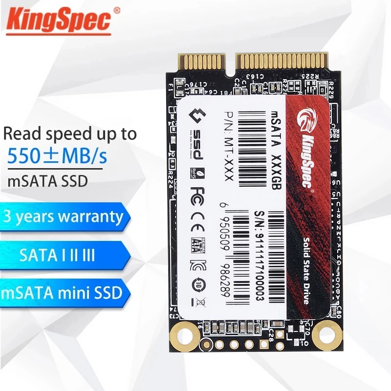 

Msata ssd Внутренний твердотельный диск SATA III 128 ГБ 512 ГБ ТБ ssd msata жесткий диск HDD для ноутбука настольного ПК компьютера Kingspec