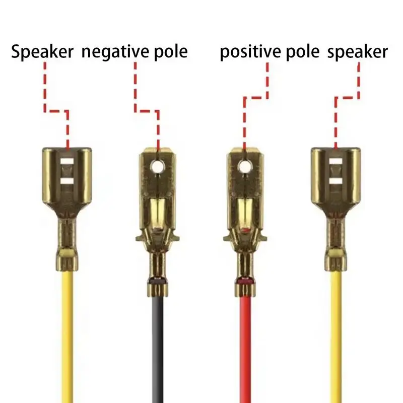 Автомобильные реле 12 В Вольт жгута проводов звукового сигнала светодиодное