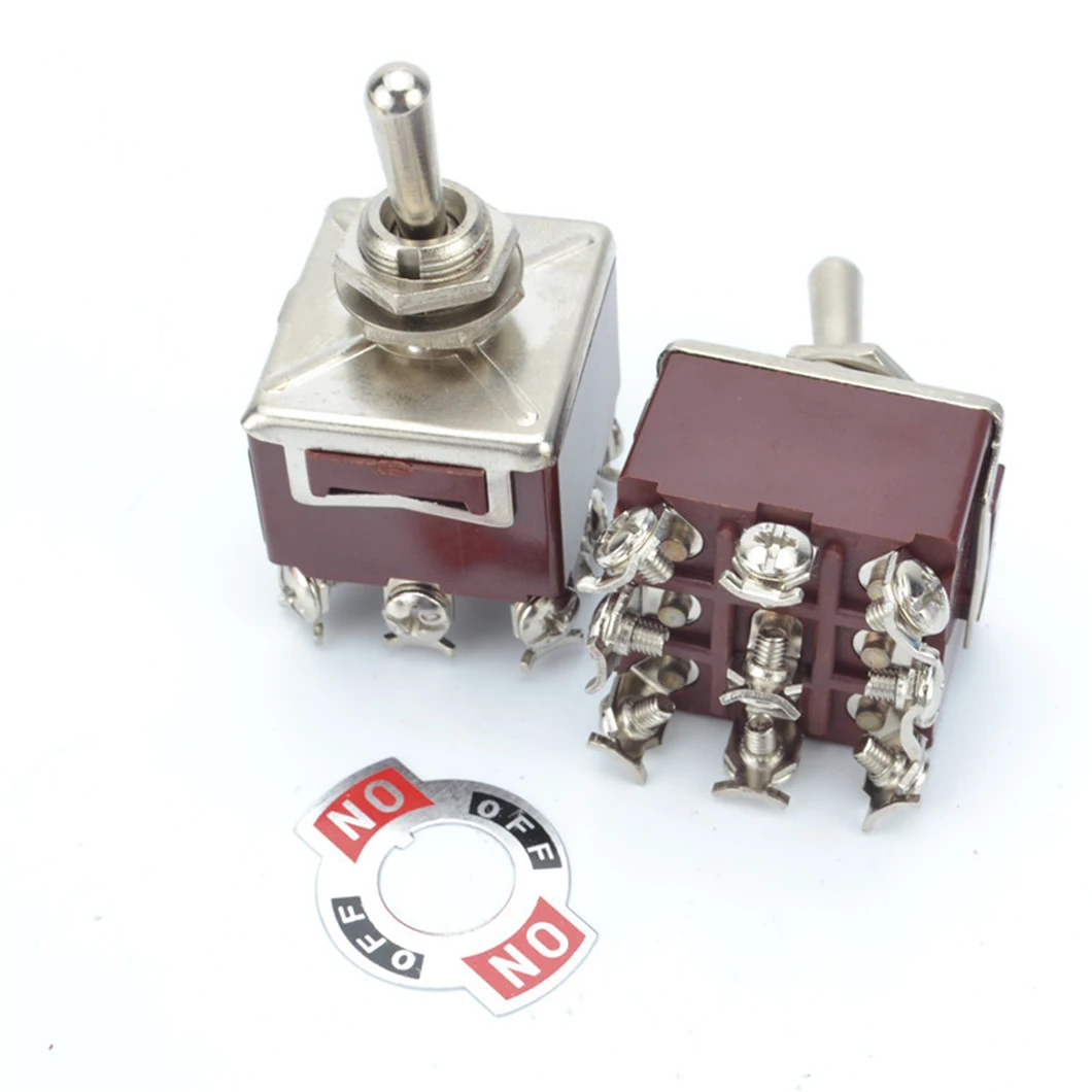 ABILKEEN KN3(C)-302 KN3(C)-303 9-контактный тумблер термоконтактный ВКЛ/ВКЛ-ВЫКЛ-ВКЛ 2/3