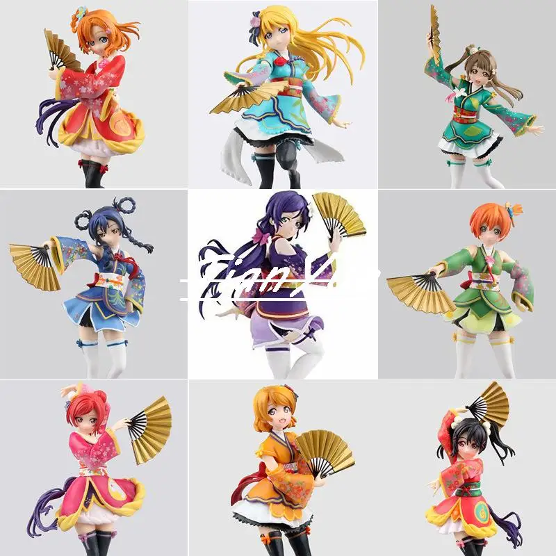 

Anime Love Live School Idol Kimono Sexy Figure LLG ver. PVC Figure Collectible Model Toy 17cm