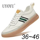 Кеды из воловьей кожи и оксфорды, дизайнерские кроссовки на платформе, роскошные брендовые, повседневная обувь на плоской подошве, белые, 36-46