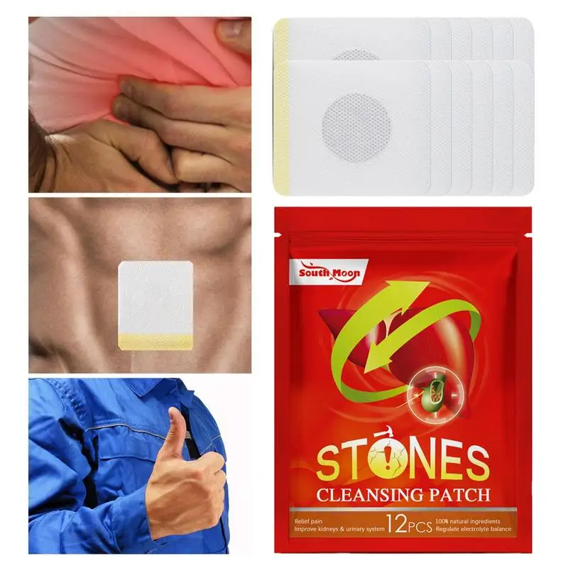

Tummy Button Patch Tummy Sticker Body Care Cleanse Body Deep Cleansing Improve Sleep 12pcs/Pack Body Patches For Men And Women