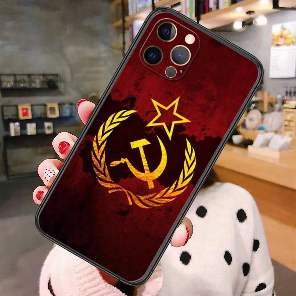 For Redmi Go 6A 7 A 8 8A 9A 9C 9i 9T 10 Nfc Prime Power Pro 4G A2 AT Lite Low Price Soviet Union Ussr May Victory Day Black |