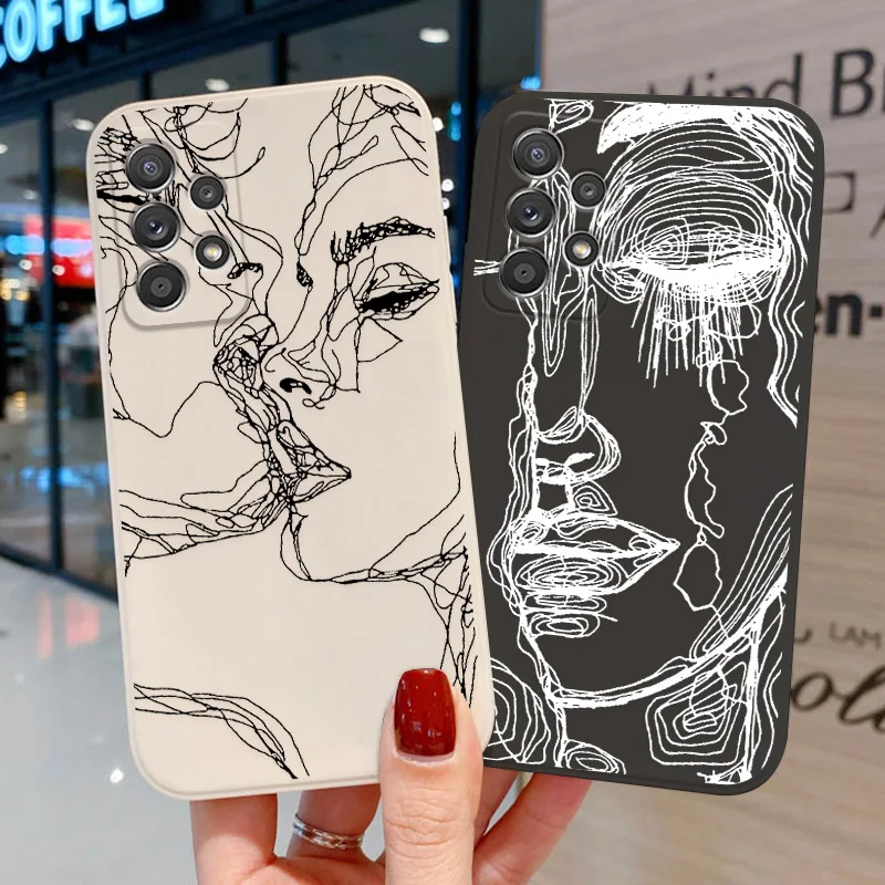 

S21 Case For Samsung S20 FE Case Samsung A52S 5G A52 A32 A51 A71 A72 S21 Ultra Galaxy A21S A31 A50 A30 A12 A10 A11 Back Covers