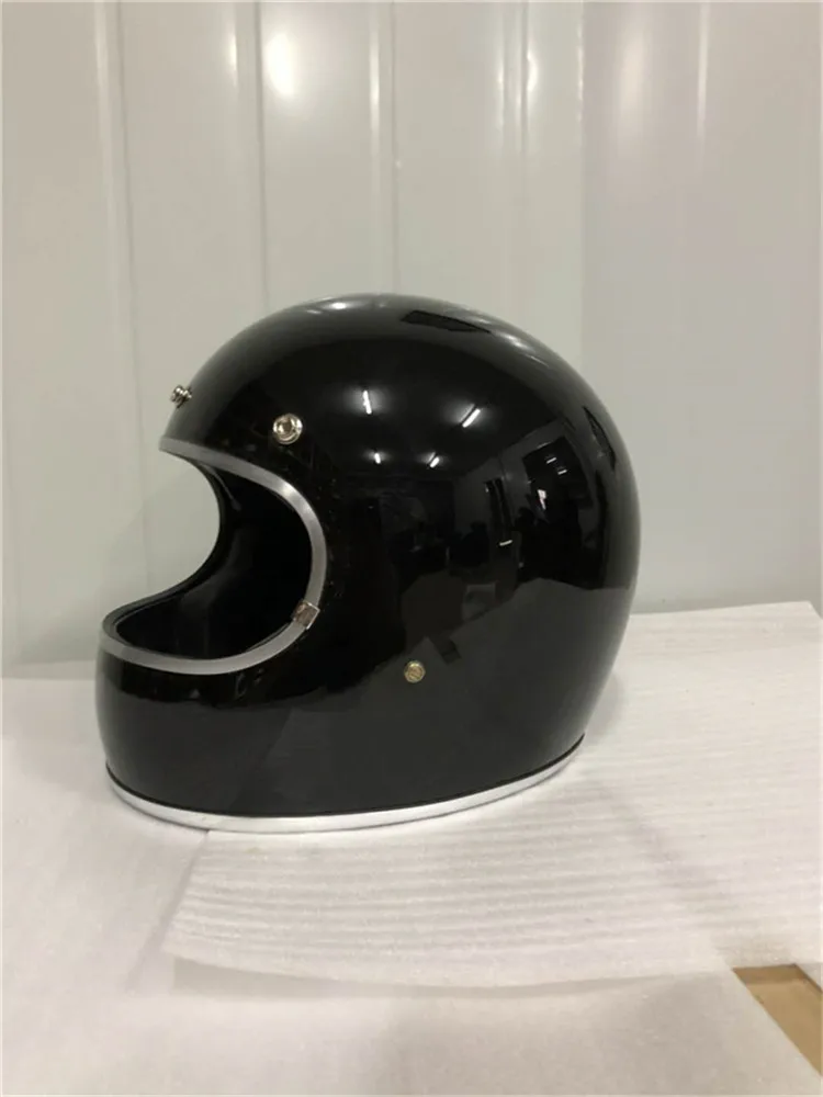 

High Strength Fiberglass Classic Retro Japanese Pattern Full Face Helmet Motorcycle Helmet,Free Sun Visor,Capacete