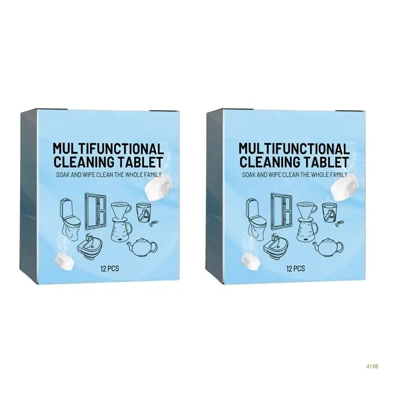 41XB Мощный чистящий инструмент 12/24 чистящих таблеток для эффективного удаления