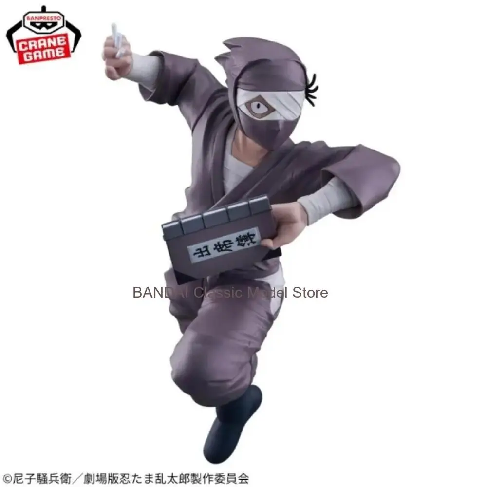 Фото Официальная коллекционная фигурка Bandai Banpresto по аниме Нинтама: Ранторо, Ямада Рикичи, Затто, Коннамон (ПВХ) №2