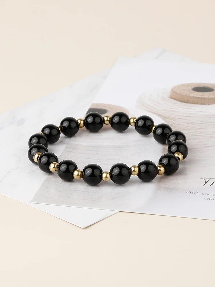 OAIITE натуральный камень оникс женские модные золотистые бриллианты |