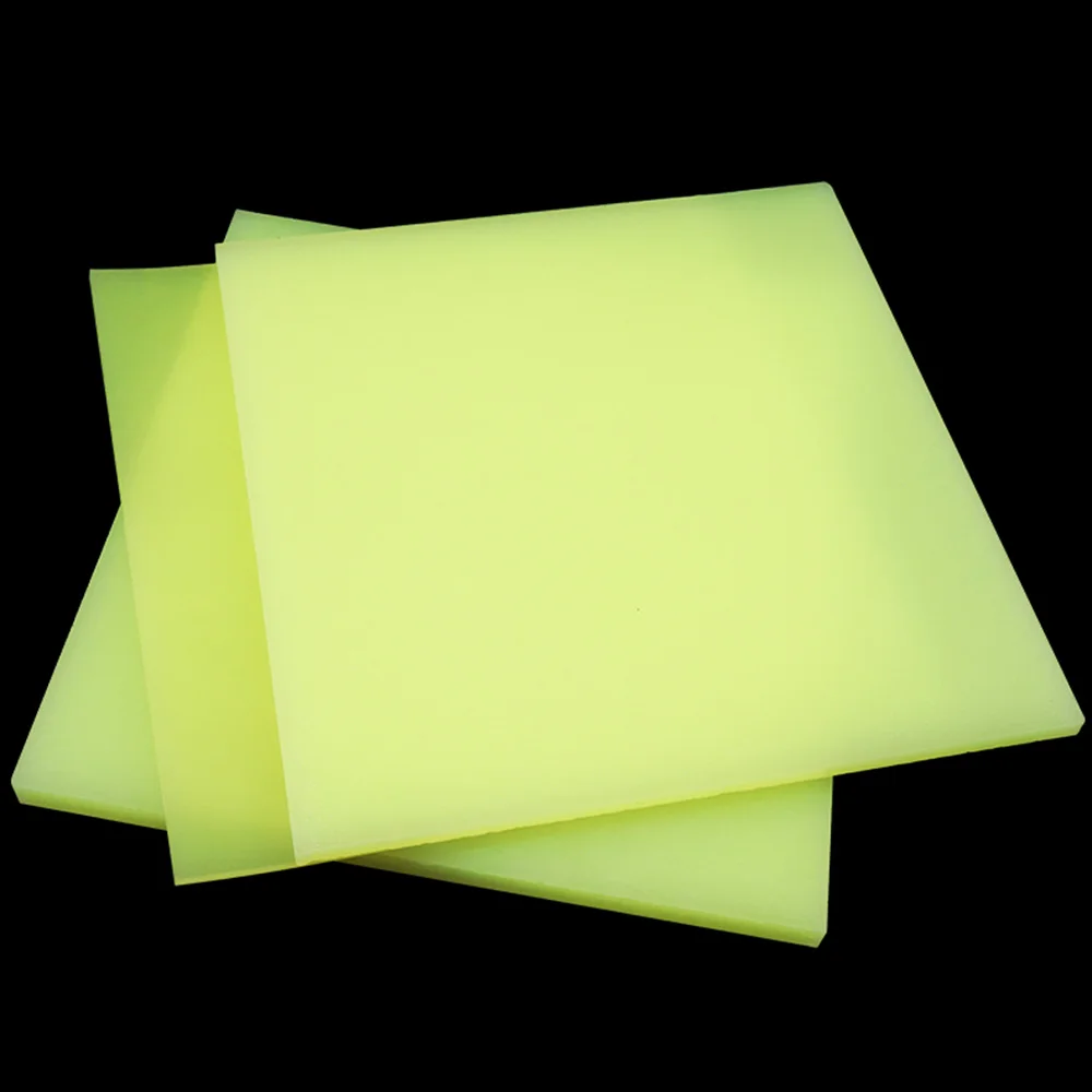 Полиуретановый эластичный резиновый лист 90 А, 2/3/4/5/6/8/10/12/15/20 мм, амортизирующая пластина для подушки, стойкость к истиранию, 200x300x500 мм