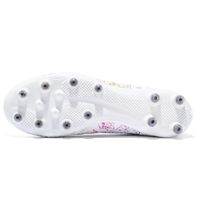 Soccer Shoes For Men AG/TF Football Boots Light Breathable High-top Football Shoes Soccer Cleats Sneakers  Outdoor Sports Shoes