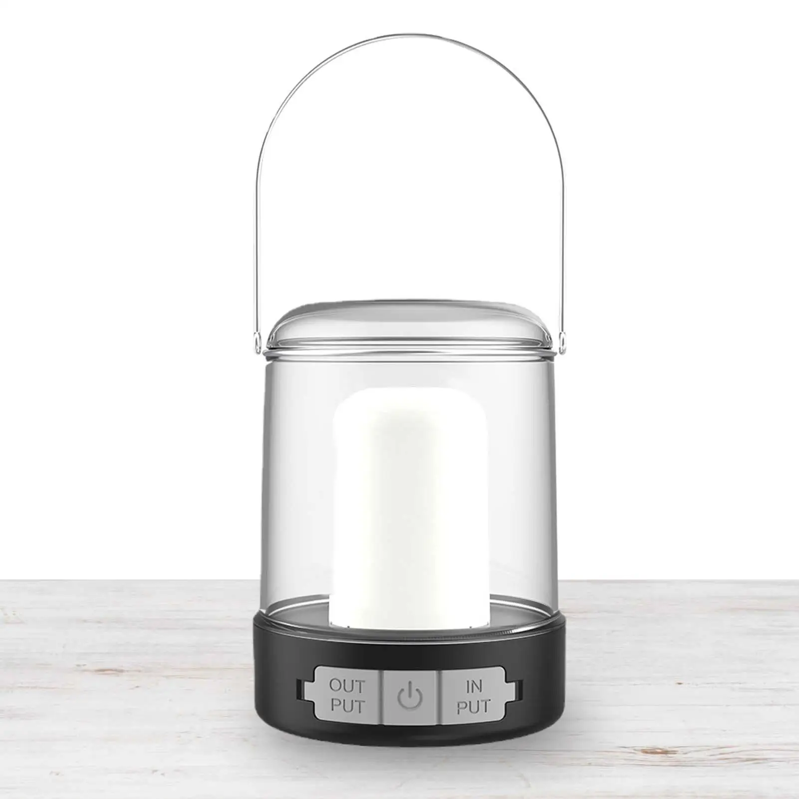 

Portable Ing Lantern Rechargeable Lantern Light Watertight LED Lantern Multipurpose Tent Lamp For Home Outdoors Power Outages