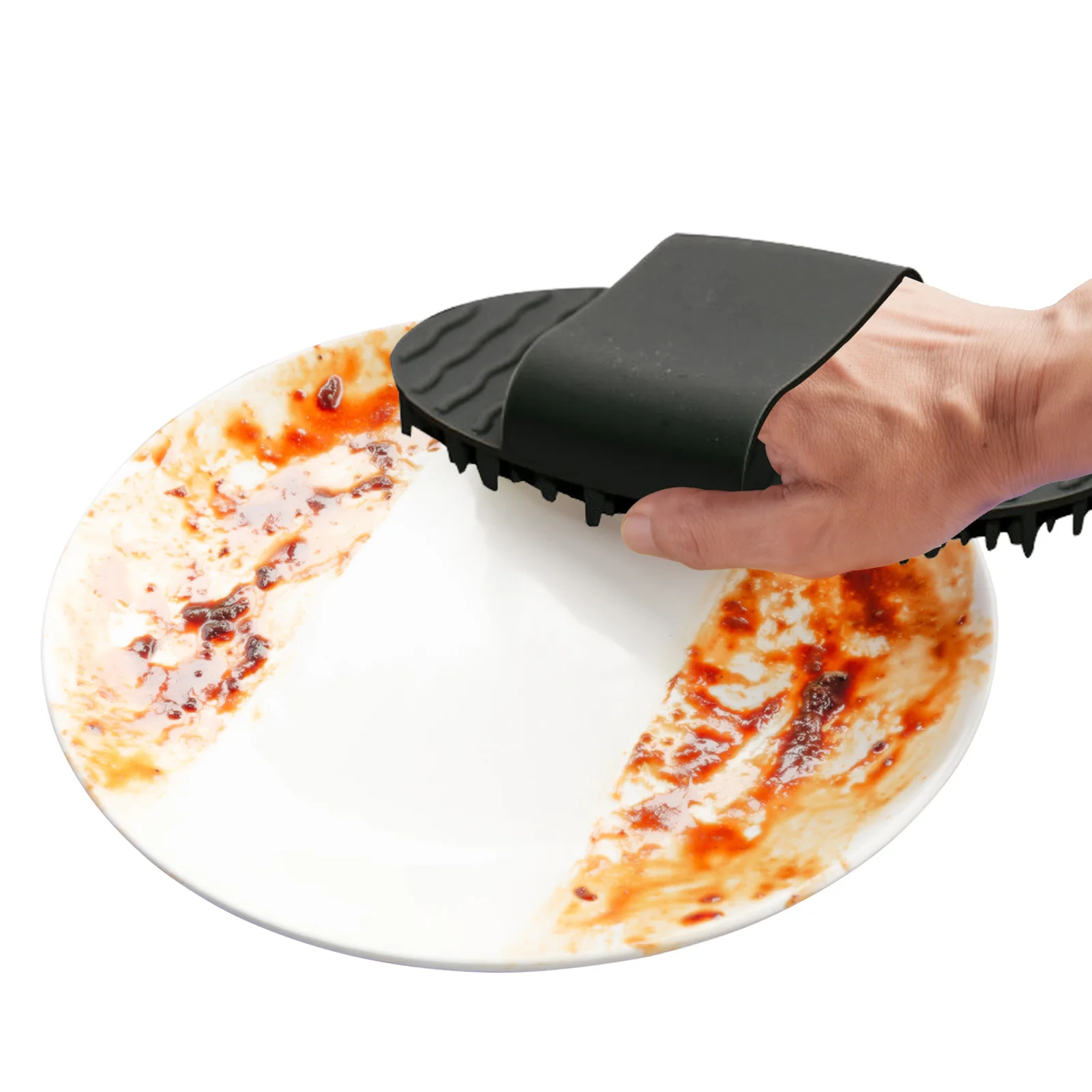 

Силиконовая подставка для посуды, многофункциональный чистящий коврик, щетки для мытья овощей, фруктов, кастрюль, сковородок, многоразовые ...